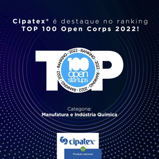 Cipatex é destaque no ranking Top Open Corps 2022