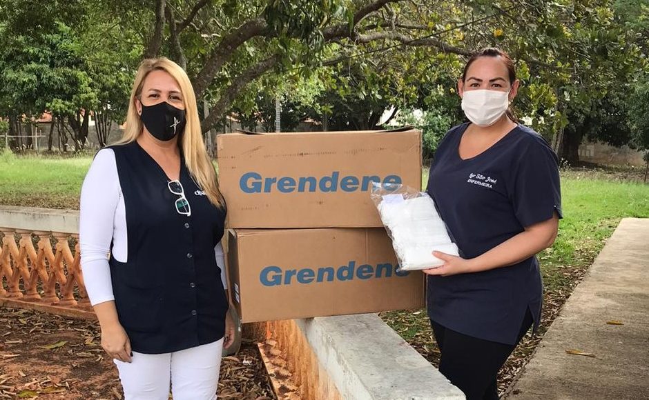 Grendene doa 78 mil máscaras para entidades e hospitais em parceria com a Cipatex